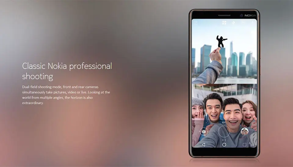 Смартфон Nokia 7 Plus 6," FHD 4/6 ГБ Оперативная память 64 Гб Встроенная память Snapdragon 660, четрыре ядра, мобильный телефон, 3800 мА/ч, 4 аппарат не привязан к оператору сотовой связи NFC Android сотовый телефон
