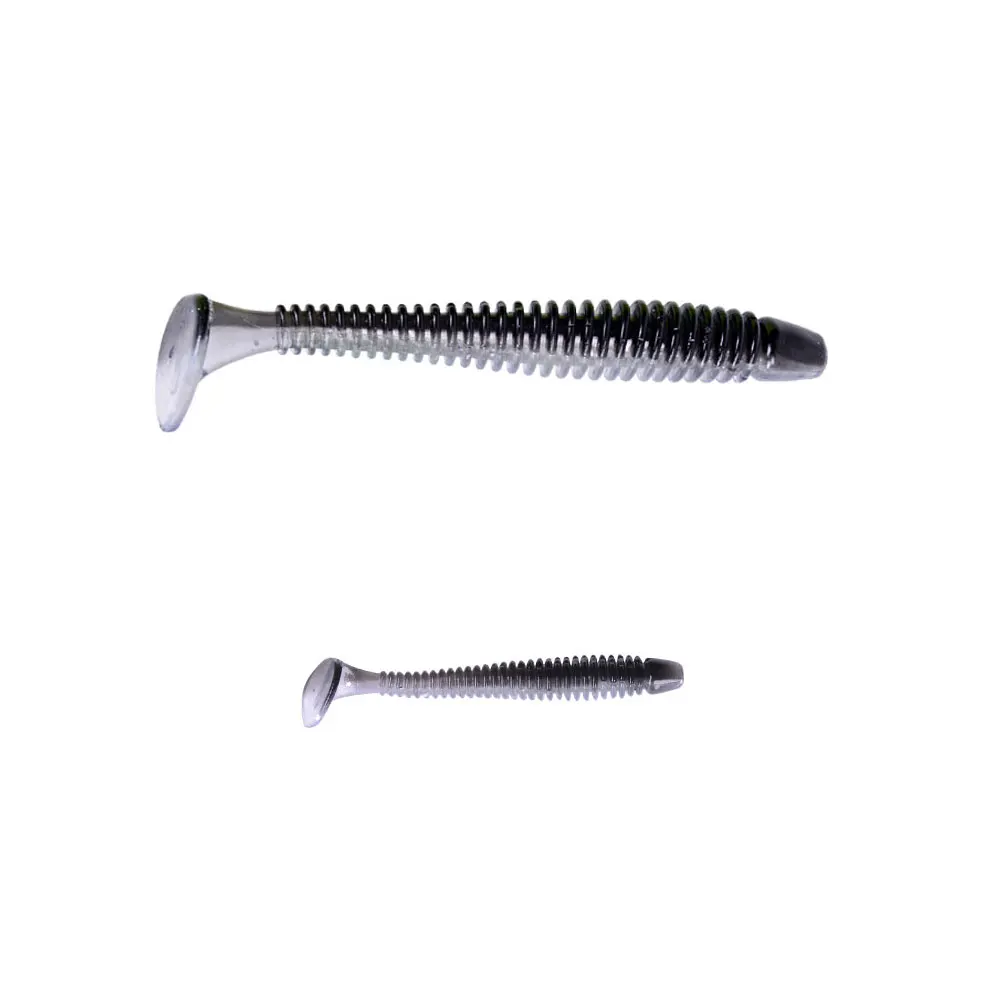 LINEKING 10 шт./лот 5cm0. 7 г/7cm2g легкий смайнер T хвост мягкой рыбы SwimBait мягкие черви креветки бас мягкая рыба запах мягкие приманки