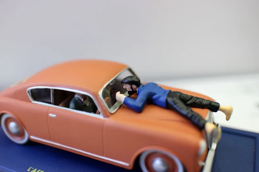 Модель 1/43 игрушечный автомобиль AdventuresToy TINTIN Игрушечная модель