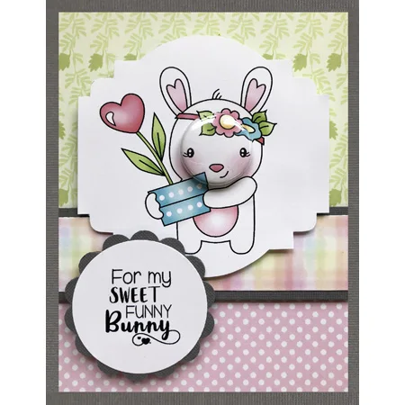 TPP дружественные кроличьи Резиновые Марки/Детские прозрачные штампы и для