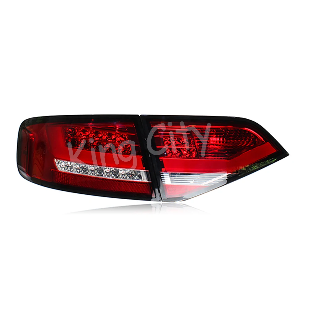 Capqx 4 шт./компл. для Audi A4L 2009-2012 светодиодный задний фонарь задний блок освещения тормозной фонарь стоп Praking Поворотная сигнальная лампа