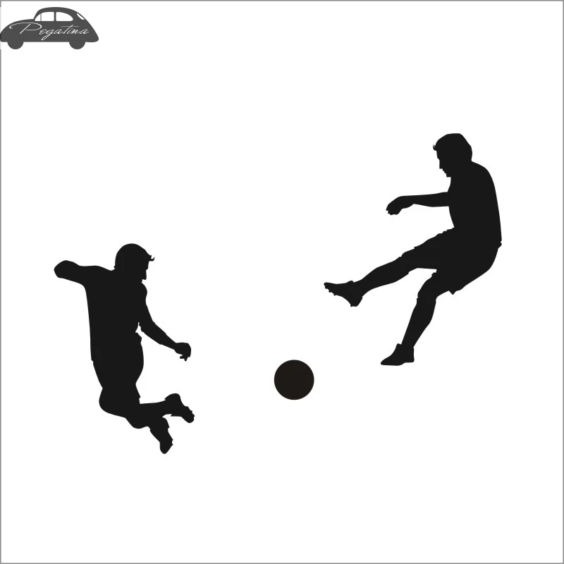 Футбольный игрок наклейка Спортивный автомобиль шлемы детская комната имя
