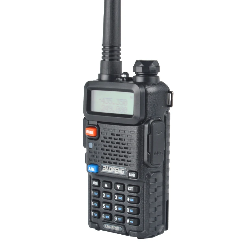 Baofeng Tri-band 136-173,975 МГц/200-259,975 МГц/400-519,975 МГц Baofeng Walkie talkie UV-5RIII двухстороннее fm-радио с громкой связью