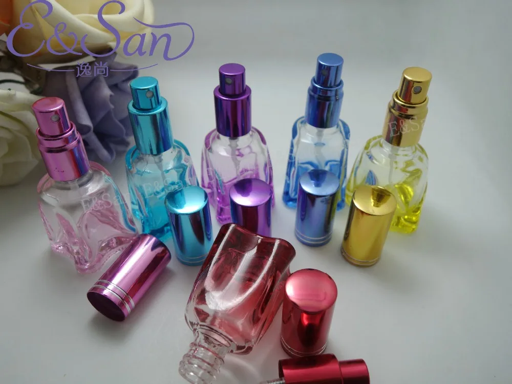 

P38-12ML bud color cosmetic points bottling small spray glass perfume botttle 100pcs/lot
