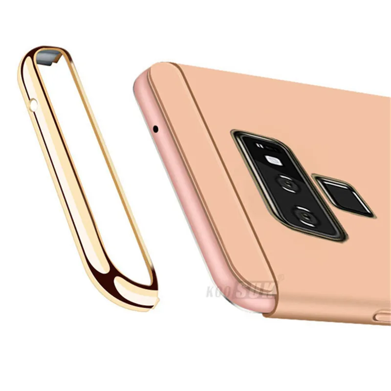 For Samsung Galaxy Note 9 Case Fashion business 3 in 1 Hard Hybrid Phone Back Cover Note9 Coque | Мобильные телефоны и