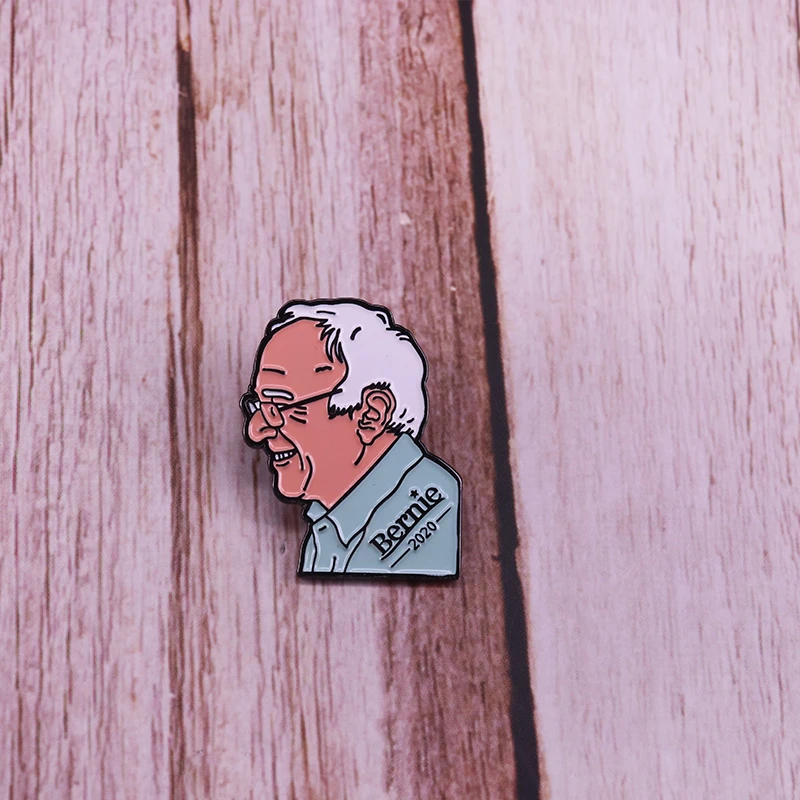 Bernie 2020 год эмалированная брошь в стиле президентской кампании активатор|Броши| |