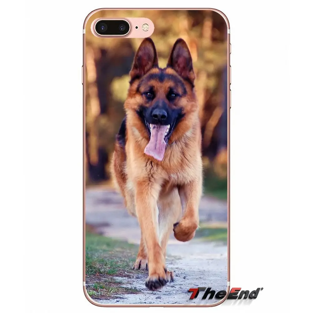 Чехлы для телефонов забавные немецкие овчарки Huawei P Smart Y6 P8 P9 P10 Plus Nova P20 Lite Pro Mini 2017