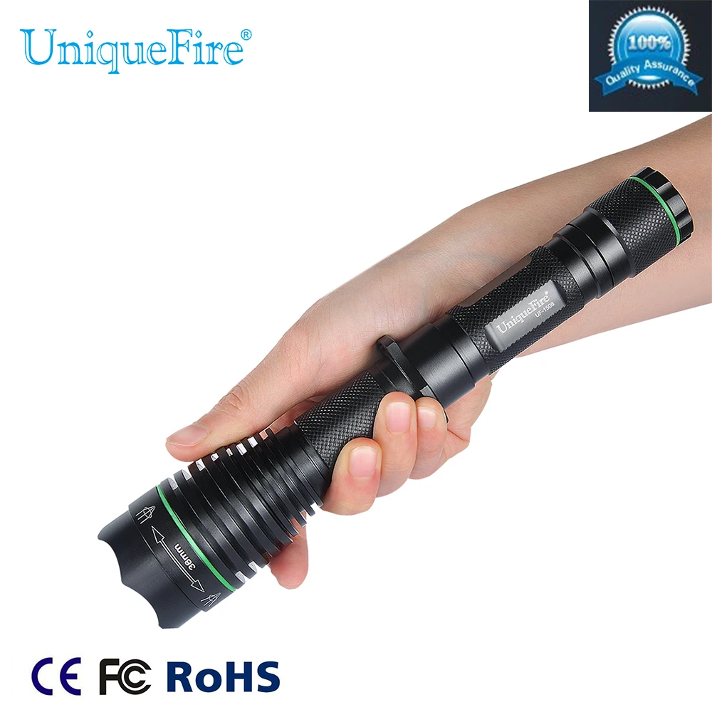 Охотничий фонарик Uniquefire 1508-38 мм нм ИК светодиодный зуммируемый 3 режима