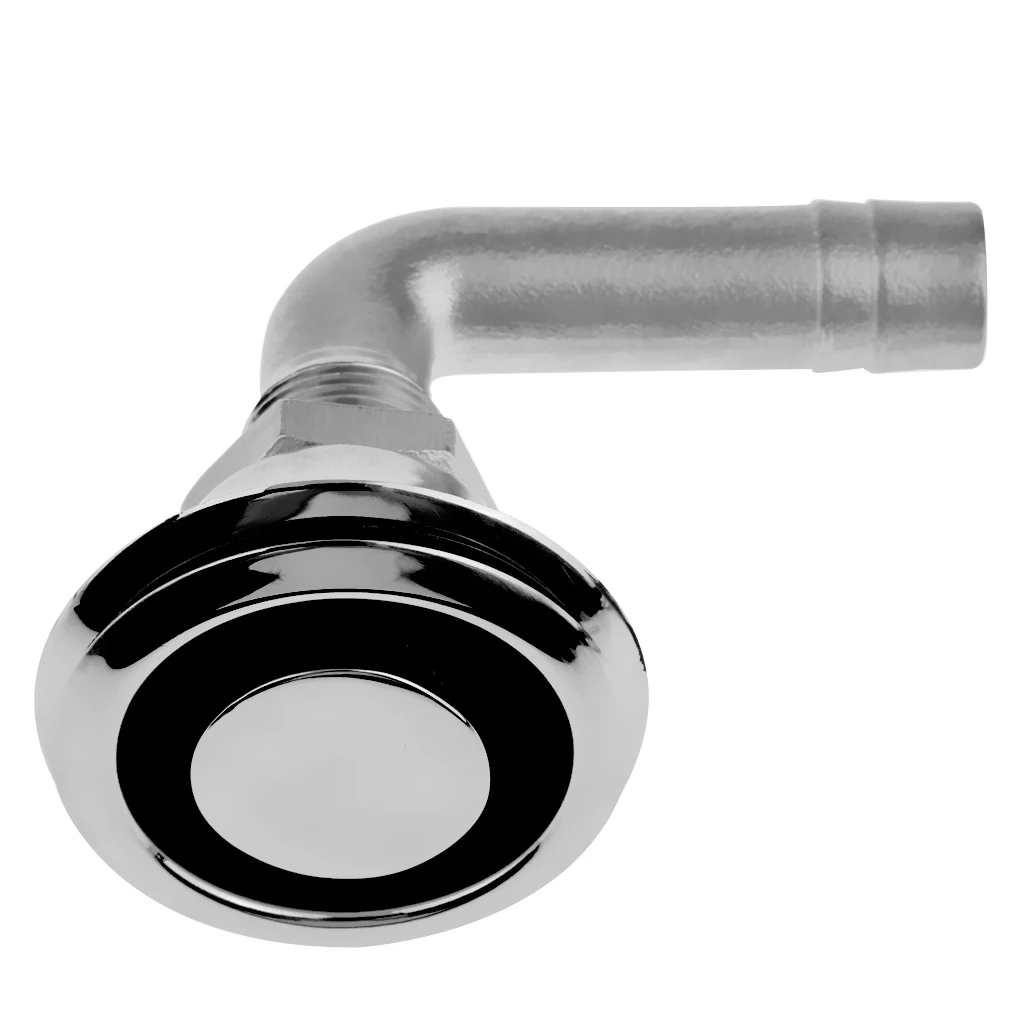 Stainless Marine Boat Fuel Gas Tank Vent Flush Mount 90 Degree Fit 5/8'' Hose Hardware and instruction | Автомобили и