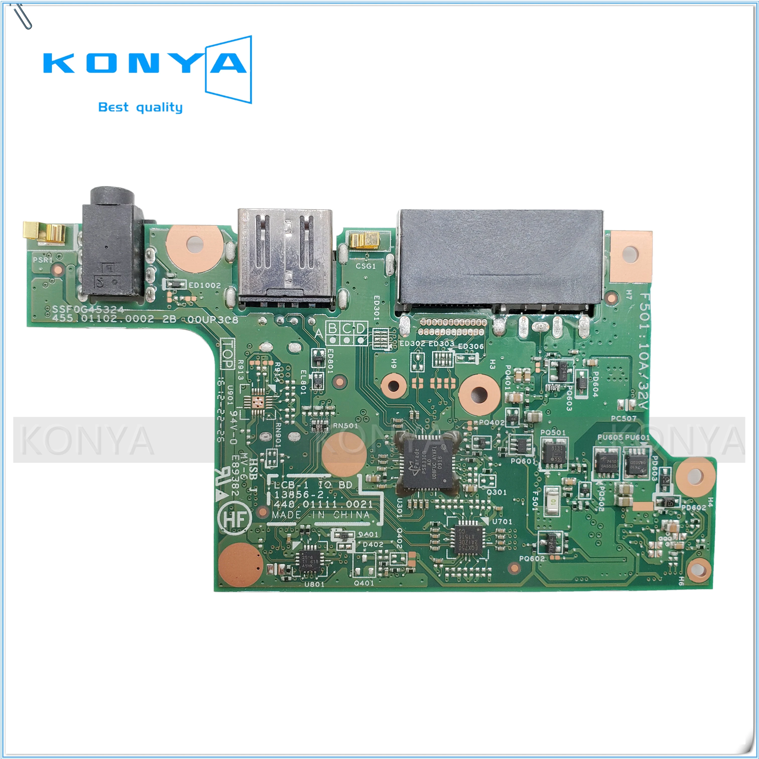 Новый оригинальный для Lenovo ThinkPad S3 Yoga 14 USB порт плата аудио Плата