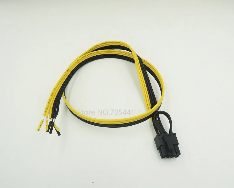 Видеокарта 18AWG PCI E 8 контактный (6pin + 2pin) ПК удлинитель питания DIY|power extension cable|video card