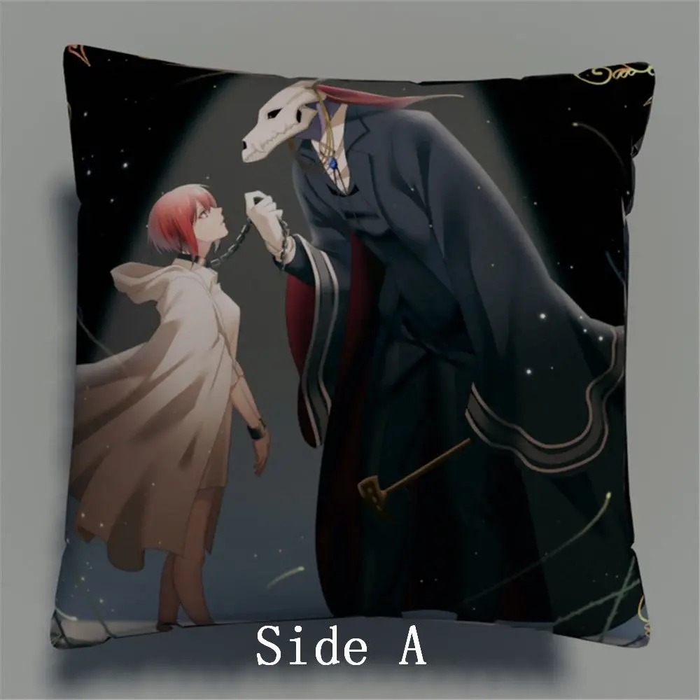 Mahou Tsukai No Yome аниме двухсторонняя подушка чехол s обнимающая Подушка Чехол для