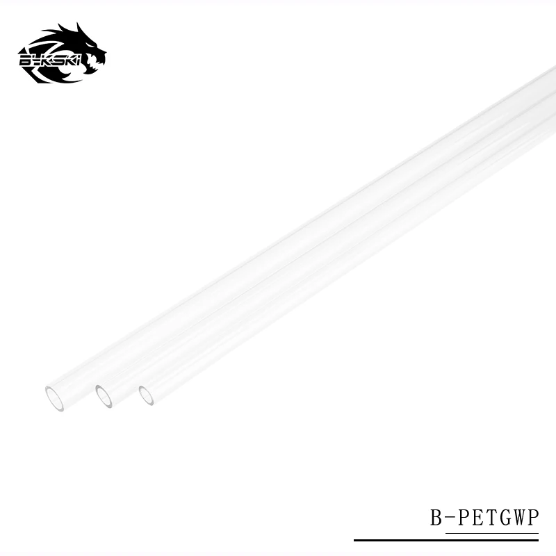 B PETGWP Bykski высокое качество PETG 500 мм 2 шт. 12 воды компьютер кулер блок прозрачный