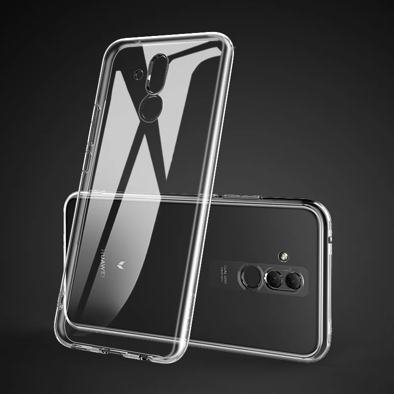 Clear Soft TPU Case For Huawei P20 P30 Mate 20 10 Pro P Samrt Plus Y6 Y7 Y9 2019 Nova 4 Honor 10i 20i 8X Lite |