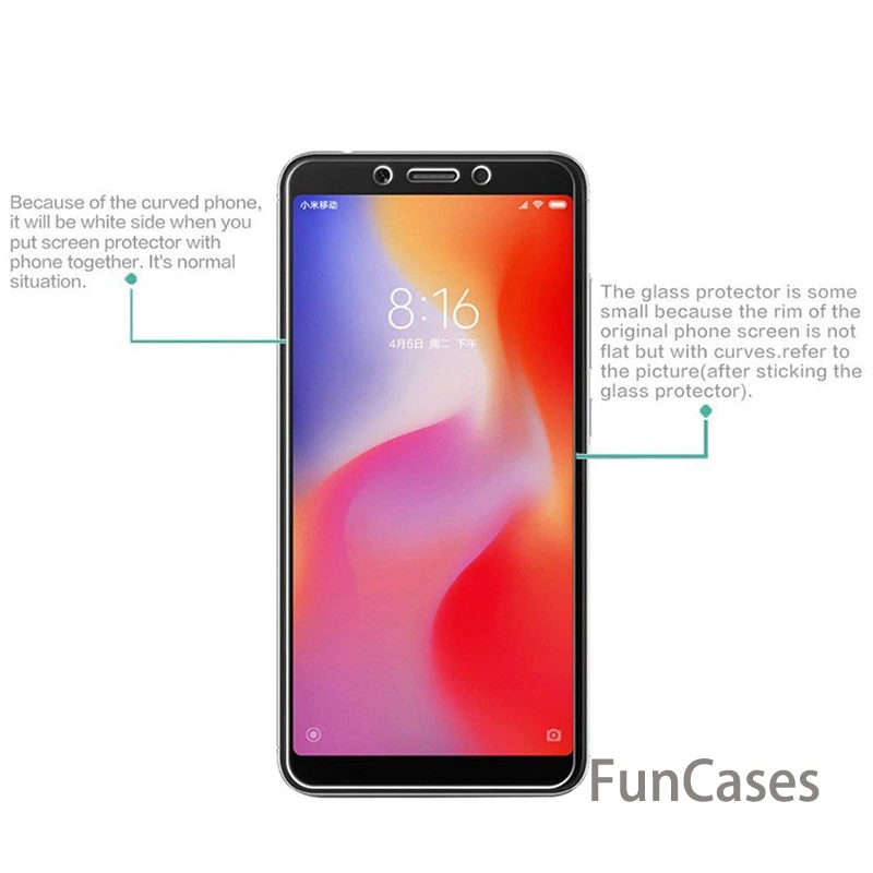 Для Xiomi Redmi 4X 4A 5A 6A 9 H протектор экрана из закаленного стекла на Note4 5pro 6pro 7pro 5 Plus