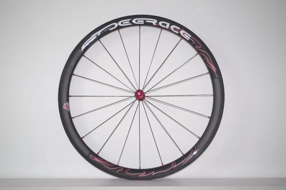 700c 40 мм x 25 карбоновая модель задние колеса для дорожного велосипеда Powerway R36