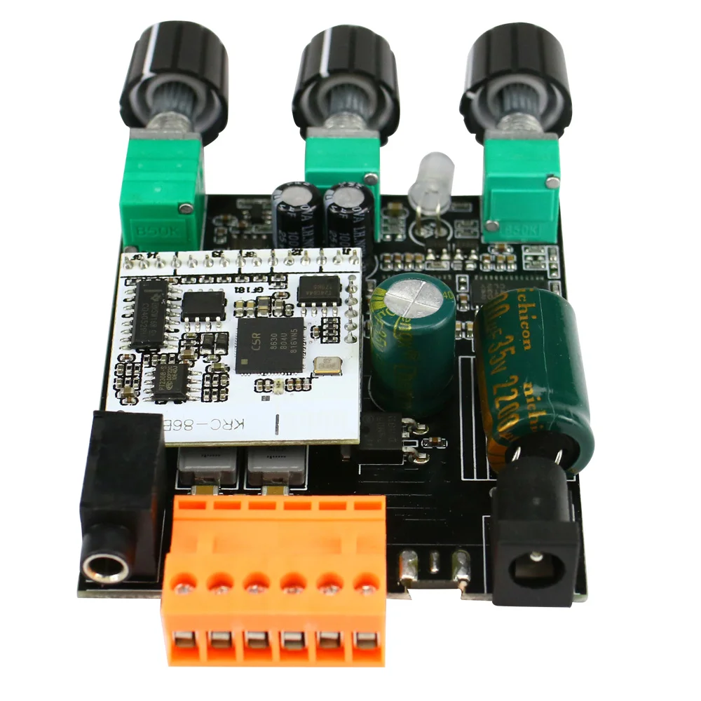 GHXAMP 30 Вт* 2+ 60 Вт TPA3110 2,1 усилитель звука bluetooth плата TPA3118 Класс D AUX BTL стерео усилитель мультимедийный динамик DIY 1 шт