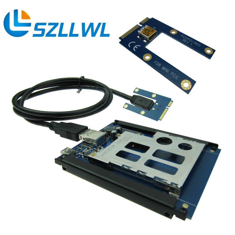 USB2.0 PCIe для expresscard 54/34 слот адаптер PCI Express Card преобразователь reader | Компьютеры и