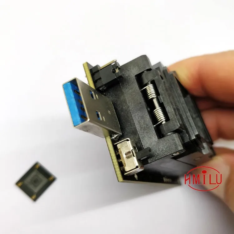 Бесплатная eMMC153/169 для тестового разъема USB 5 1 eMMC5.0 eMMC тестовый адаптер порт sup