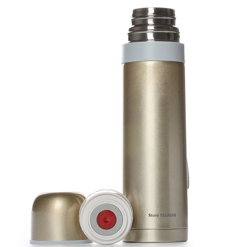 Модная цветная Вакуумная бутылка для шампанского чашка SUS 304 воды с двойными