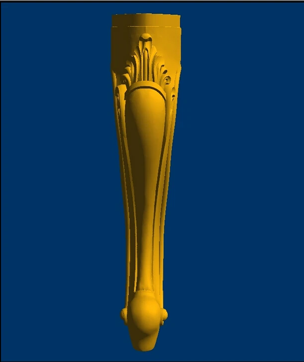 

High quality 3D model relief in STL format CNC carving table/chair Furniture leg--66