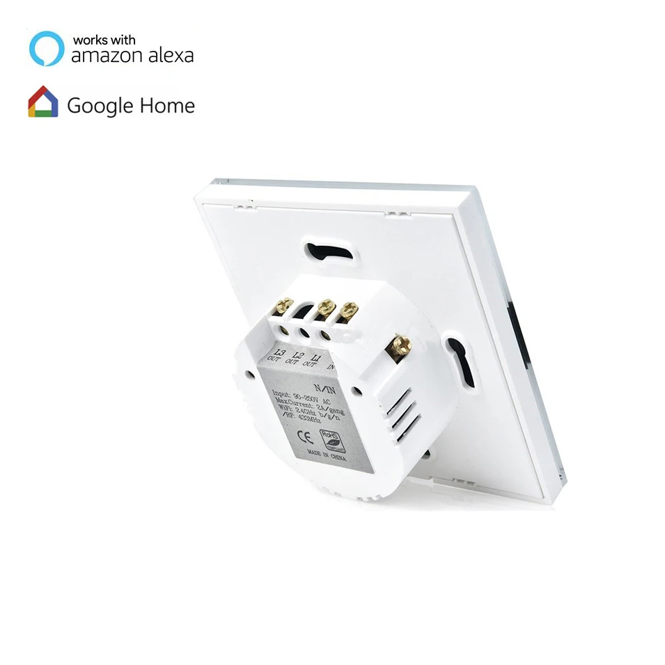 Умный настенный светильник ель Eruiklink с Wi-Fi/приложением/сенсорным управлением 2