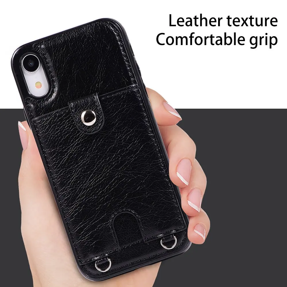KISSCASE Flip Leather Wallet Case For iPhone X XS MAX XR Retro Card Solt Phone Cases 8 7 Plus 6 6S 5 5S SE Back Cover |