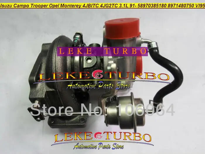 RHB5 VI95 8970385180 8970385181 ВА 180027 Турбокомпрессор для ISUZU Trooper Opel Monterey 4JB1T 4JB1TC 4JG2TC P756-TC 3.1L