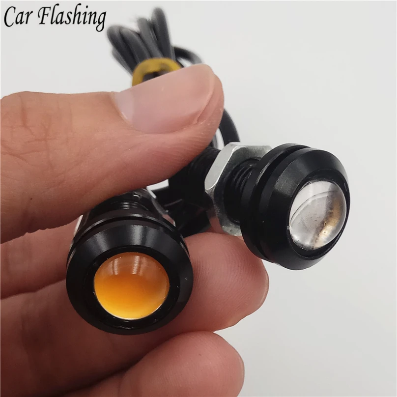10 шт./упак. 18/23 MM Led DRL Дневной свет Габаритные огни заднего хода парковочная
