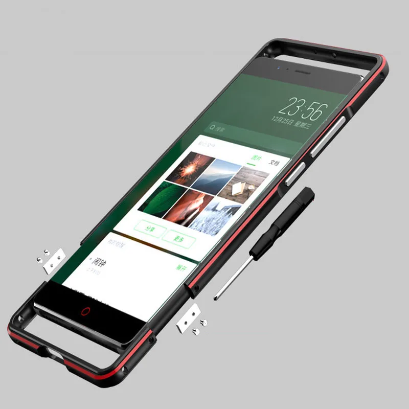 Чехол s для Nubia Z17 чехол жесткая задняя крышка ПК металлический бампер деловой Z 17