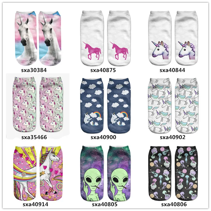 Бегущие цыпленок кактус 2018 новые 3D носки с цифровой печатью|socks print|socks socksocks 3d |