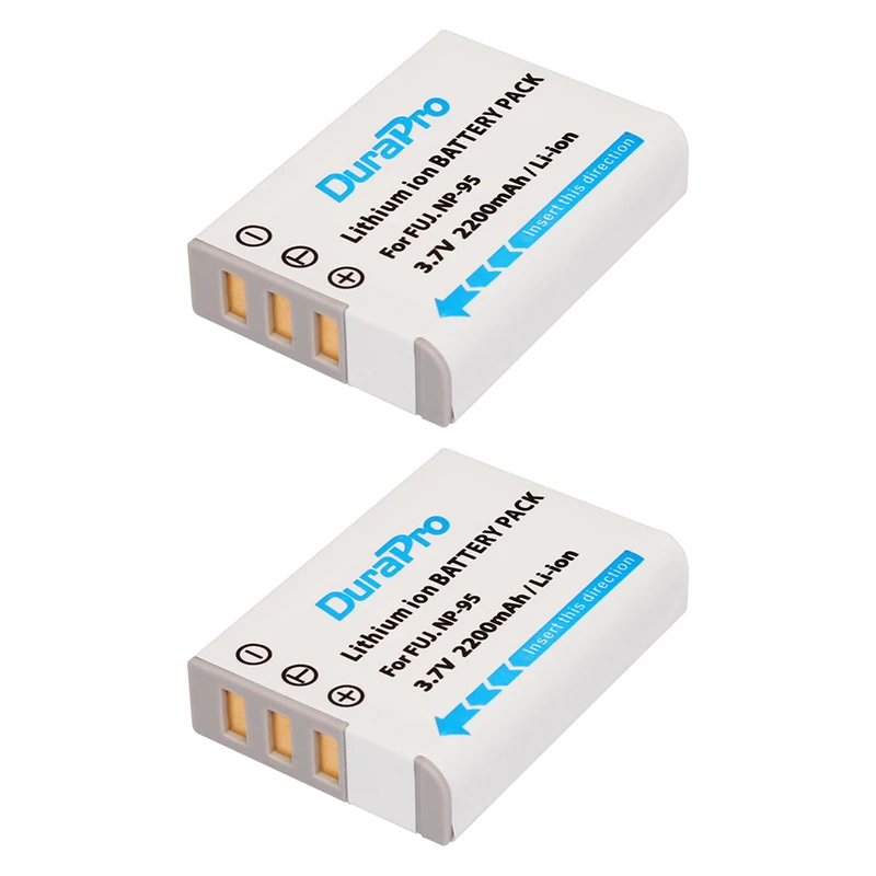 2 шт. NP 95 NP95 запасная литий ионная батарея + USB зарядное устройство для FUJIFILM F30 F31 F30fd