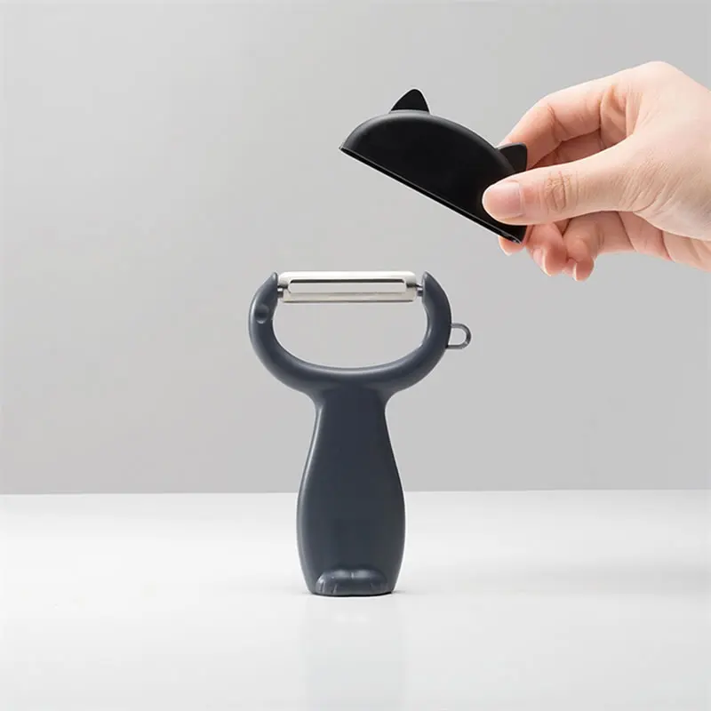 Peeler из стали без примесей овощерезка в форме кошки резак для моркови слайсер