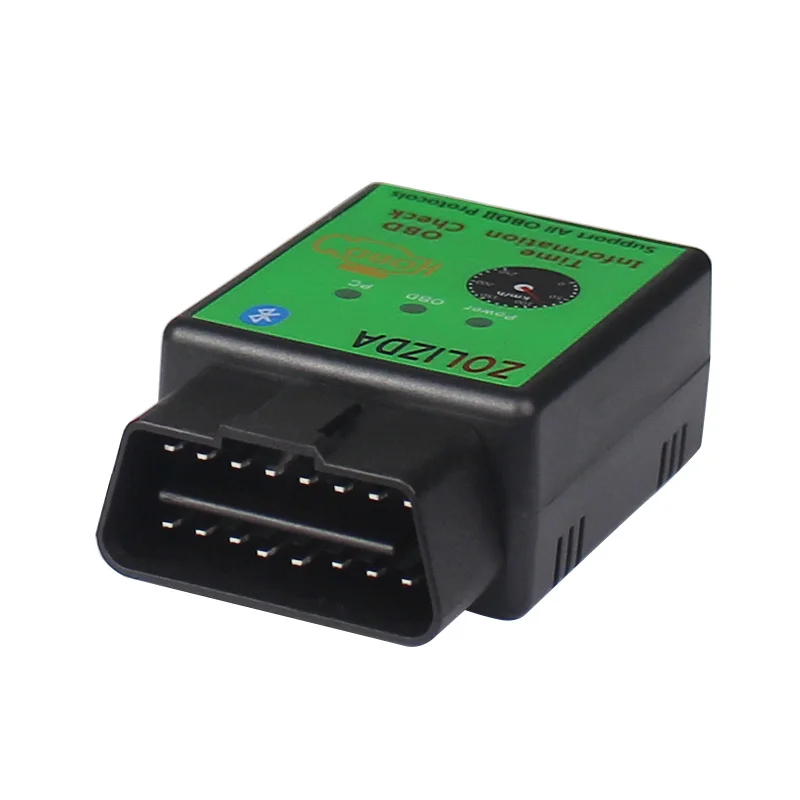 Диагностический сканер ELM327 Bluetooth V1.5 OBD2 OBDII для Android Super Mini ELM 327 считыватель кодов