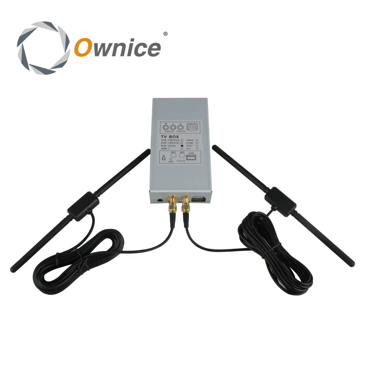 Специальные тюнеры DVB T MPEG4 TV Box для автомобильного DVD плеера Ownice. Товар только