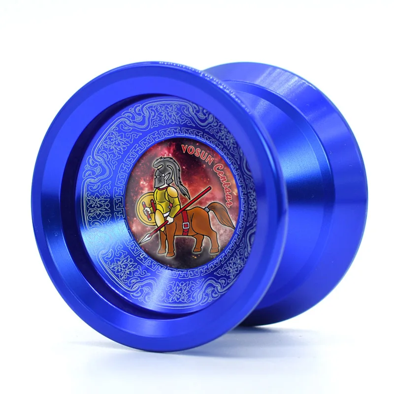 Белый VOSUN SN1-Myth YOYO сплав/металл yoyos Профессиональный YOYO 10 шариковый подшипник классическая игрушка для детей подарок 1A 3A 5A - Цвет: Белый