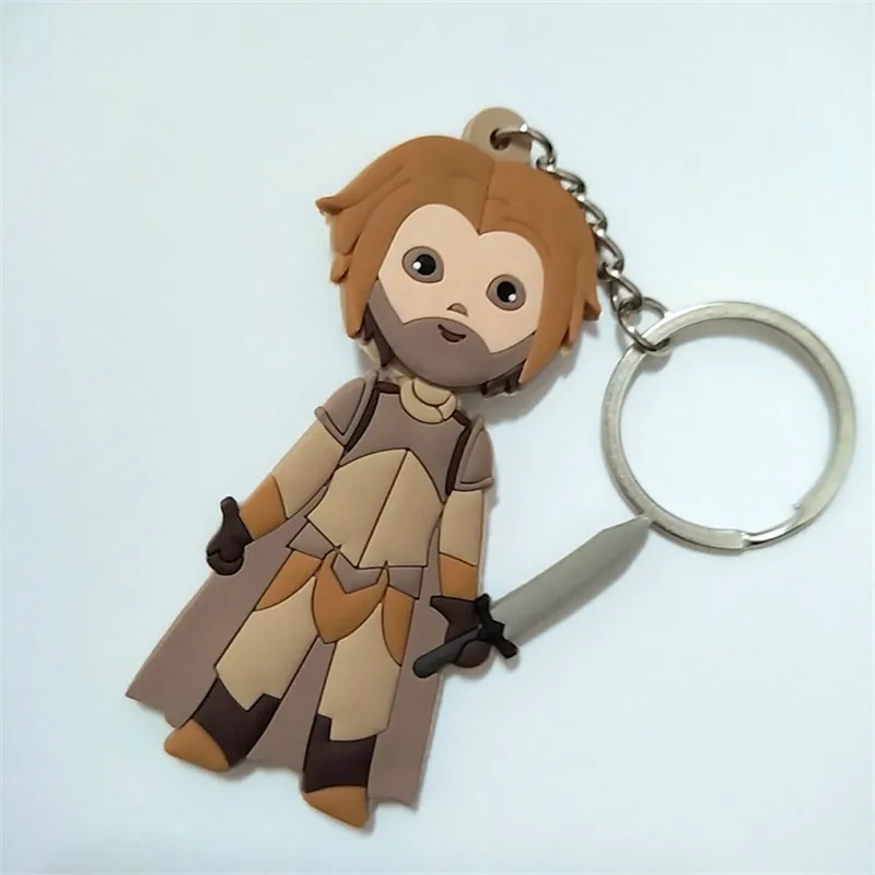 Игра престолов ПВХ Фигурки игрушки брелок ТВ Джон Сноу Дейенерис халеси