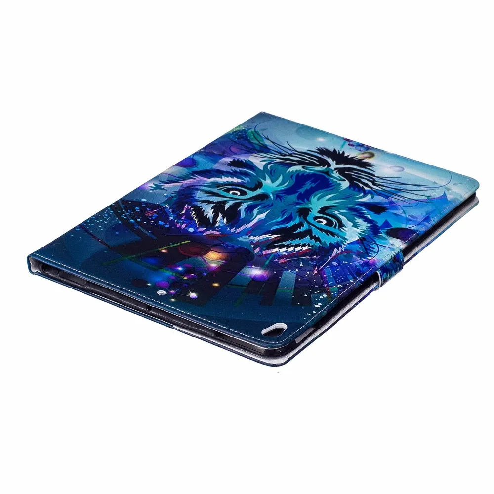 Модный кожаный умный чехол с животными, мягкий силиконовый чехол для Apple iPad Air 10,5 iPad Pro 10,5 A1701 A1709 Coque Funda