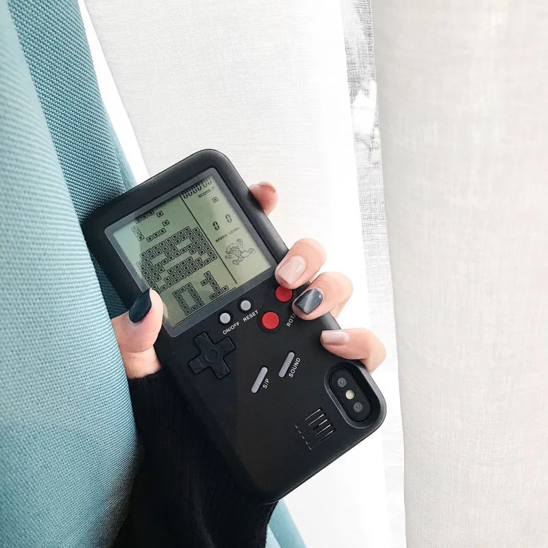2018 хит Классический многофункциональный чехол для телефона Tetris портативный