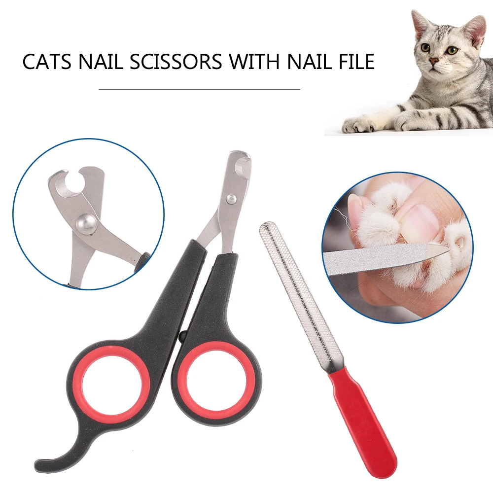 2 шт. профессиональная машинка для стрижки кошек и собак котов ножницы ухода за