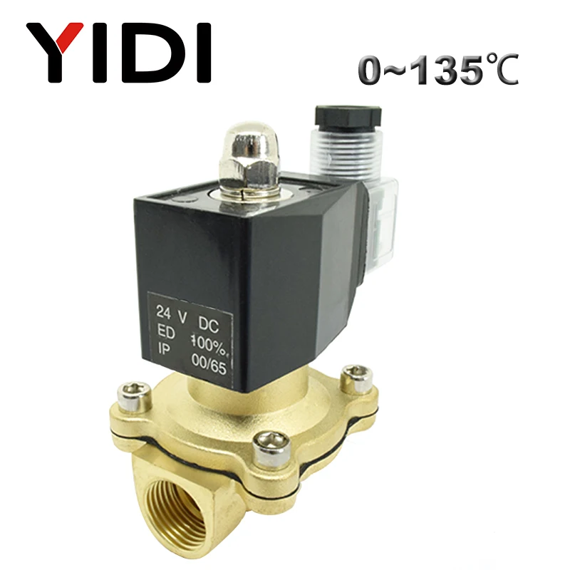 Электрический электромагнитный клапан AC220V DC12V 24 V NC DN08 DN10 DN15 DN20 DN25 1/" 3/8" 3/" 1" " 24 h Рабочая вода Воздушный пневматический клапан