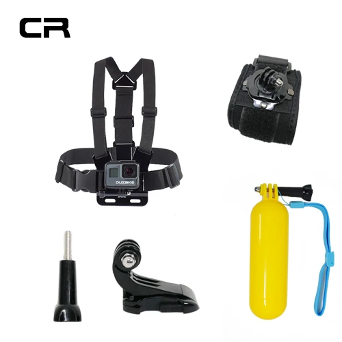 Kit 3 Набор аксессуаров для Gopro Hero 5 6 крепление на грудь для спортивной экшн-камеры Xiaomi Yi 4 K SJCAM для спортивной экшн-камеры Go pro Hero 5 поплавок сетки комплект для eken H9 экшн Камера - Цвет: Kit 3