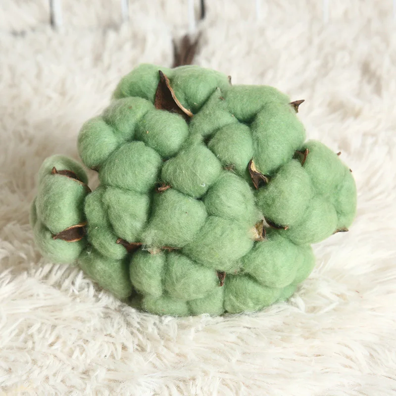 34cm green 7 стилей Натуральные Сушеные хлопковые цветы искусственные растения Цветочная ветка для свадебной вечеринки Декоративные искусственные цветы домашний декор - Цвет: 34cm green