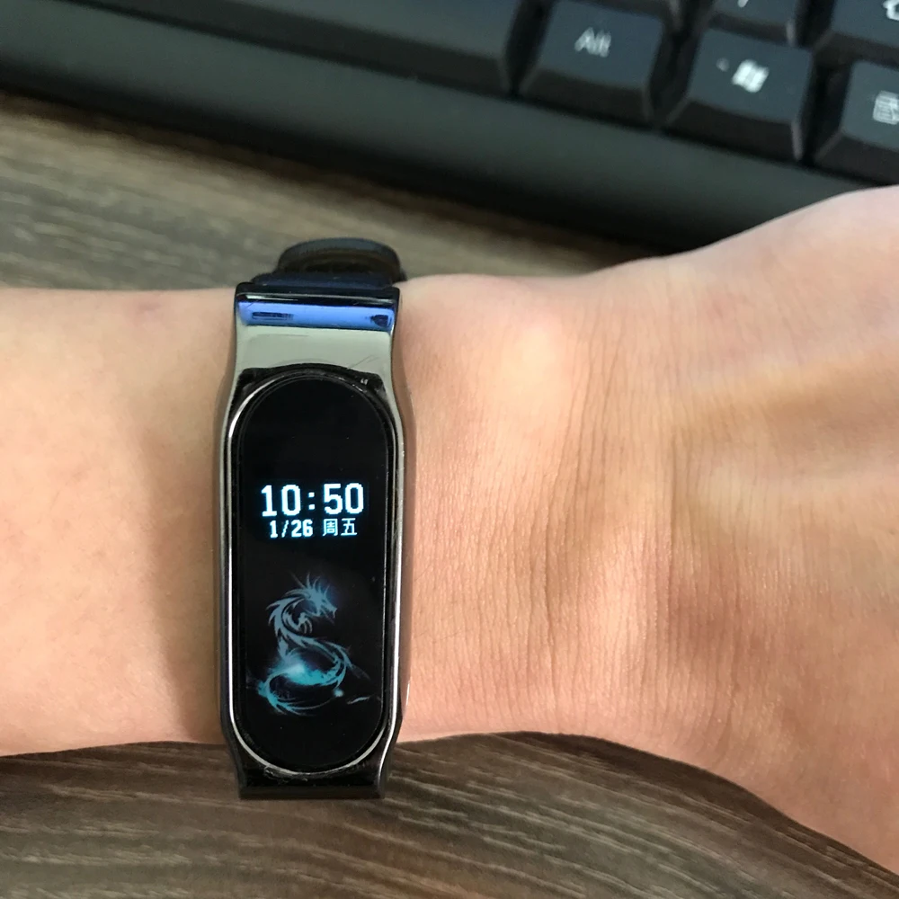 Amazfeel 10 шт./лот mi band 2 Защитная пленка для экрана для Xiaomi mi Band 2 браслет Цветной mi band 2 Защитная пленка для экрана