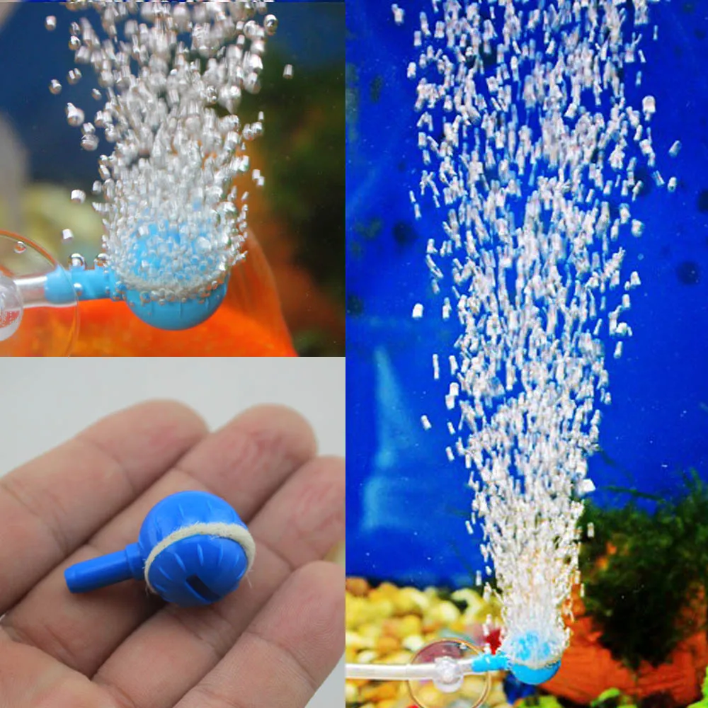 

Aquarium Air Bubble Increaser Ball Fish Tank Adjustable Oxygen Increase Air Pump Accessory Aquatic Pet Supplies