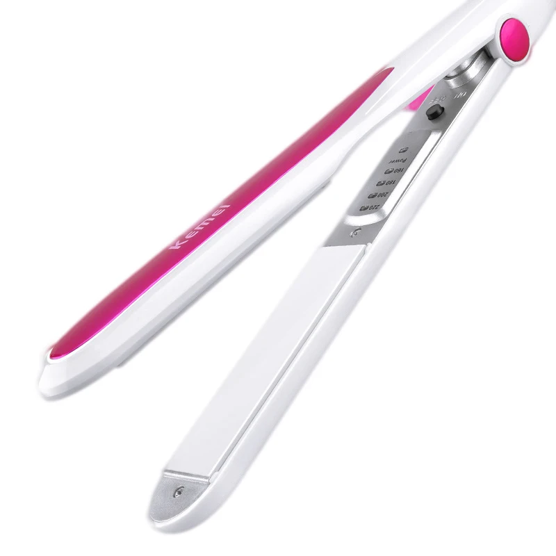 Профессиональные щипцы для завивки волос выпрямитель утюжки евро вилка Турмалин