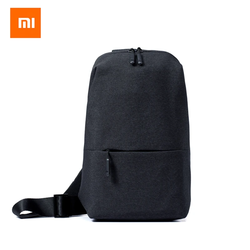 Оригинальный рюкзак Xiaomi слинг сумка для городского отдыха нагрудная маленький