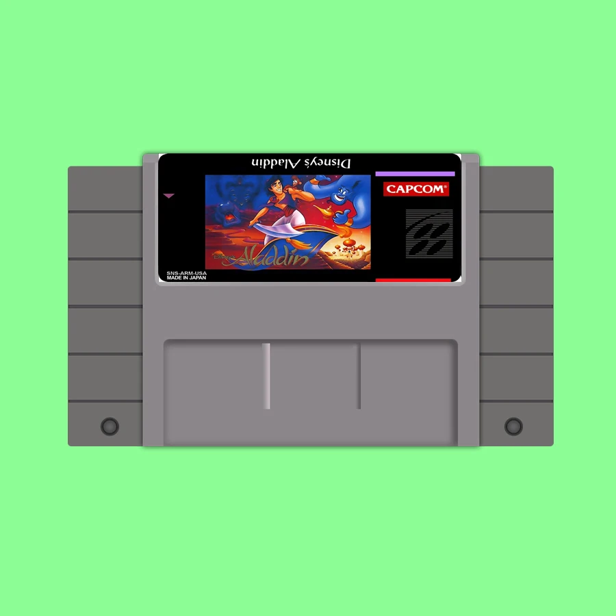 New arrival 16bit super game card Aladdin | Электроника