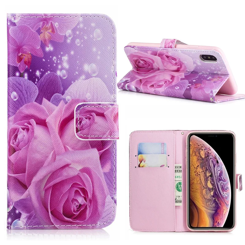 Роскошный кожаный кошелек флип-чехол для телефона iPhone 11 Pro X XR XS MAX 8 8Plus 7 7Plus 6 6S Plus 5G 5s SE