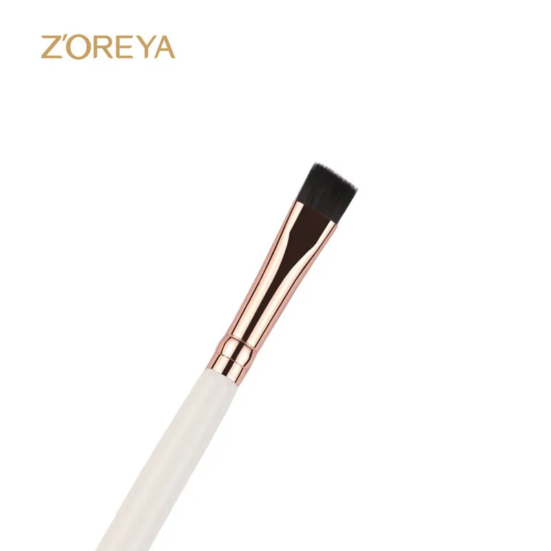 Бренд Zoreya, 3 шт./лот, угловая кисть для теней, Кисть для макияжа, для красоты, для женщин, с плоской подводкой для глаз, Кисть для макияжа, инструменты